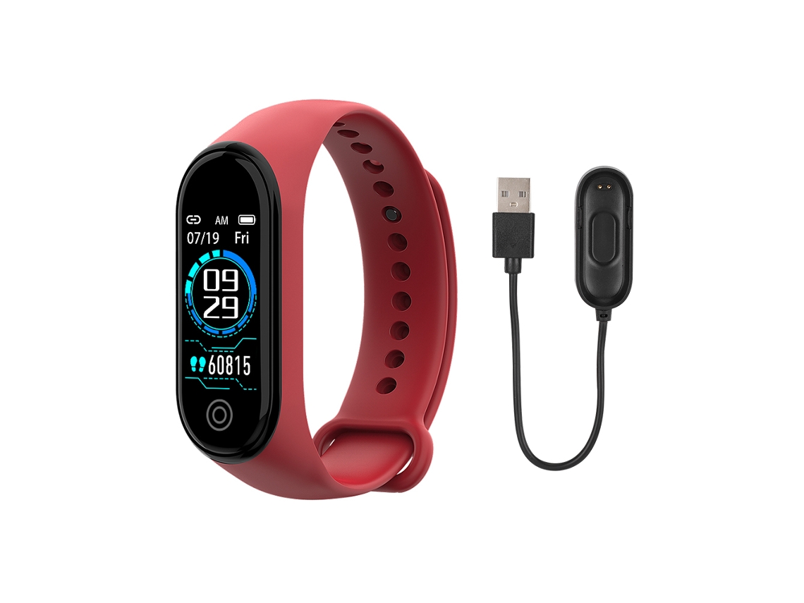 Pulsera inteligente con pantalla IPS HD y monitorización de información