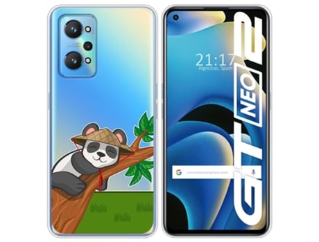 Carcasa Realme GT NEO 2 5G TUMUNDOSMARTPHONE Dibujos Transparente Multicolor