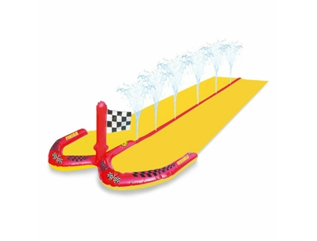 Tobogán de Agua Racing Sprinkler SWIM ESSENTIALS Amarillo