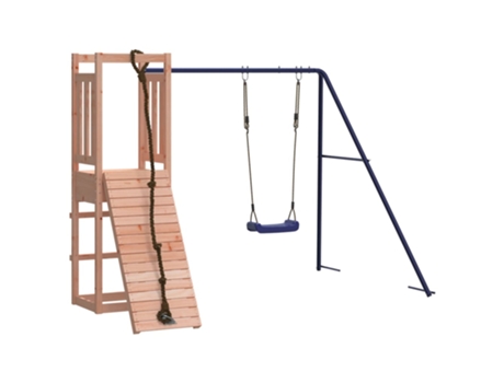 vidaXL Parque infantil de exterior madera maciza Douglas