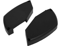 2 Piezas De 130 Mm X 65 20 Cubierta De Plástico Negra Para De Cepilladora Eléctrica