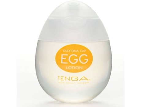 Tenga Huevo Lubricante masturbador 5.3 x 7 cm color transparente amarillo 60 ml 50