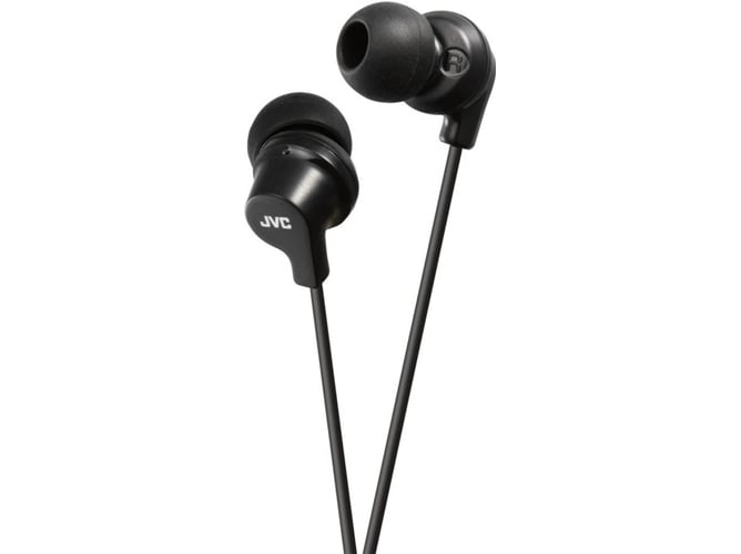 Auriculares con Cable JVC HA-FX10 (In Ear - Negro)