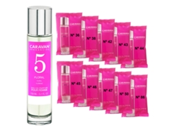 Perfume de mujer Caravan Nº5 150 ml Set de 10 Frascos Fragancia