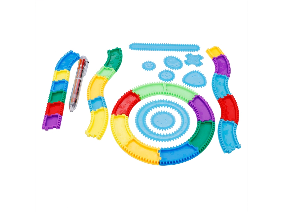 Dan26-regla De Dibujo Espiral Juguete Tablero Diseñador Para Niños Juguetes Inteligentes Regalo Artístico