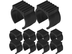 20 Tapas Antideslizantes En Forma De U Para Sillas Hamaca, Protectores Suelo Taburetes Y Tubos