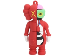 Memoria Usb 2.0 Flash Drive Con Diseño Cartoon 16gb Para Almacenamiento Y Transmisión De Datos Imágenes Música Películas Regalo