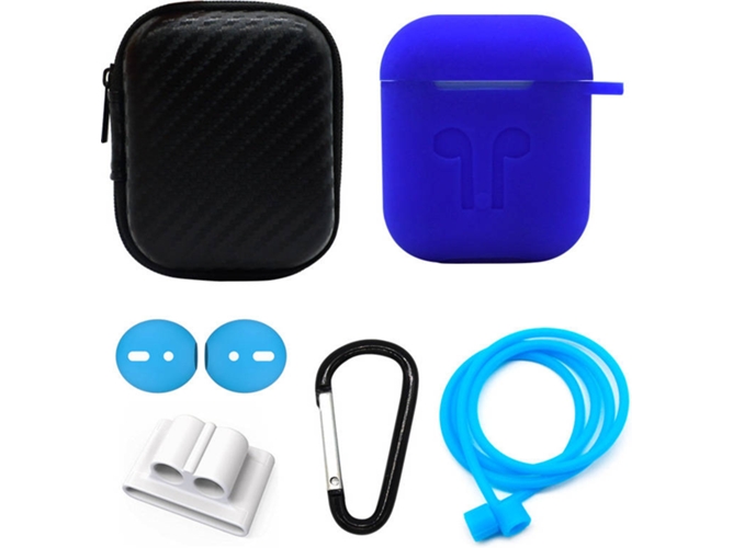 Funda WISETONY 5052439394743 (Para AirPods - Azul)