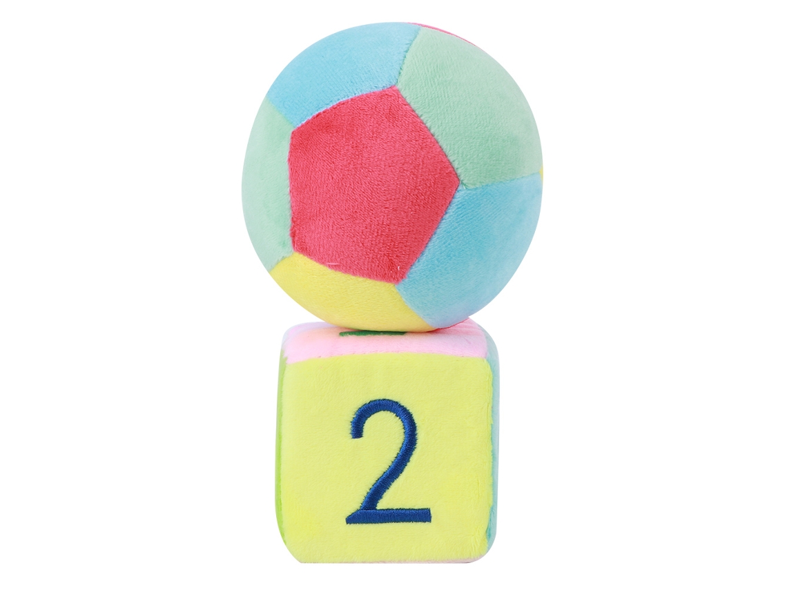 Juguete De Peluche Fútbol Dado De Terciopelo Suave Interactivo Educativo Para Niños Regalo