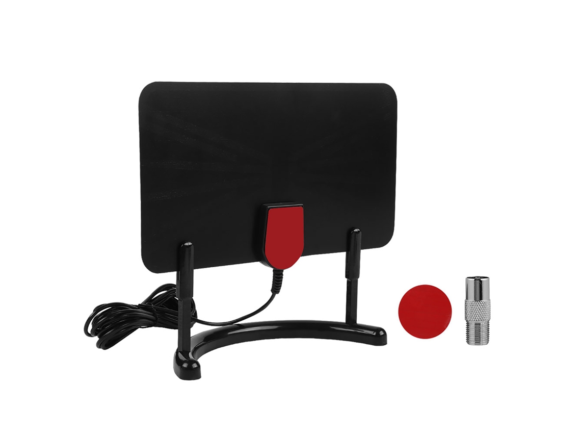 Antena digital interior ATSC con amplificador para HDTV 4K