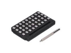 Kit de 37 herramientas para estampar letras (corte preciso, procesamiento rápido)