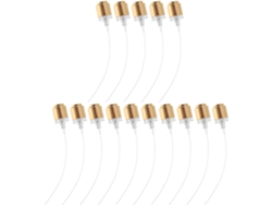 Embouts Vaporisateurs Parfum Dorés 15 Pcs, Embout Pulvérisateur Plastique 15 Mm