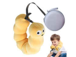 Almohada De Viaje Infantil, Almohada Cervical En Forma De U Con Diseño De Dibujos Animados.