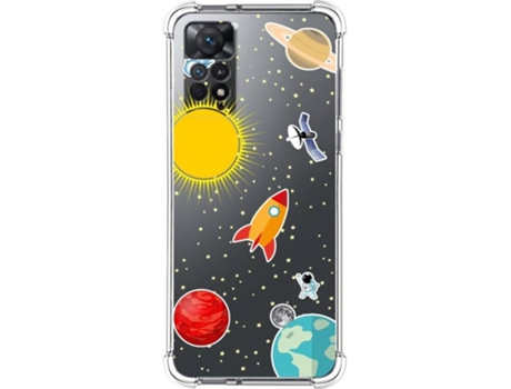 Carcasa Xiaomi Redmi Note 11 Pro TUMUNDOSMARTPHONE Dibujos Antigolpes Espacio Multicolor