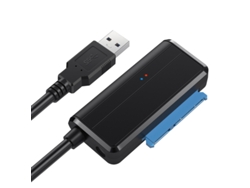 Adaptador Usb 3.0 para Sata 22 Pinos Cabo Adaptador para 2.5 3.5 Disco Rígido Ssd GERTIZ