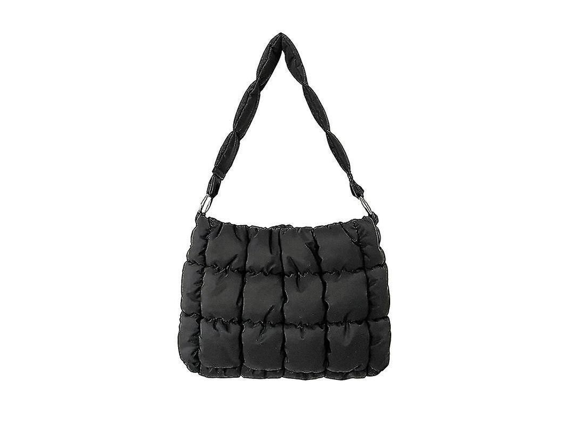 2026-bolso De Hombro Para Mujer Con Relleno - Negro 1 Pieza