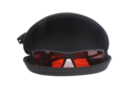 Lentes para daltonismo rojo-verde, montura unisex, con estuche
