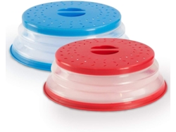 Compañero Versátil De Cocina, Utensilio Multifuncional, Mango De Fácil Agarre, Tapa Plegable Para Microondas Resistente Al Calor, Tapa Perforada, Prot