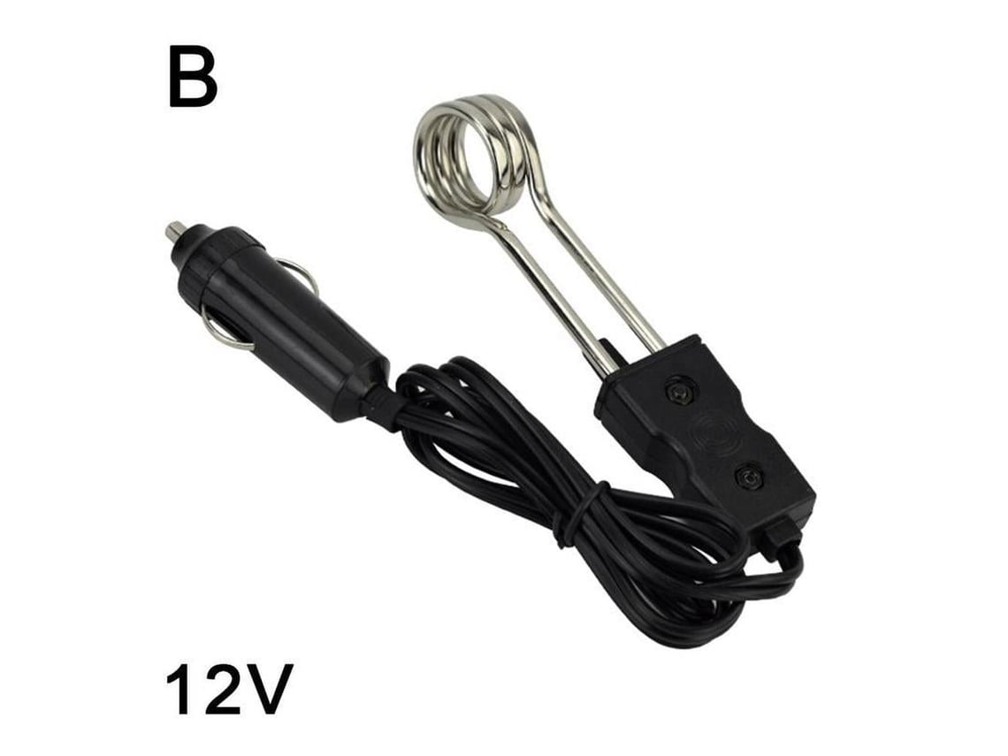 Este Aquecedor De Imersão De 12 V, Rápido E Portátil, Para Veículos É A Opção Ideal Para Aquecer Líquidos Durante As Viagens.
