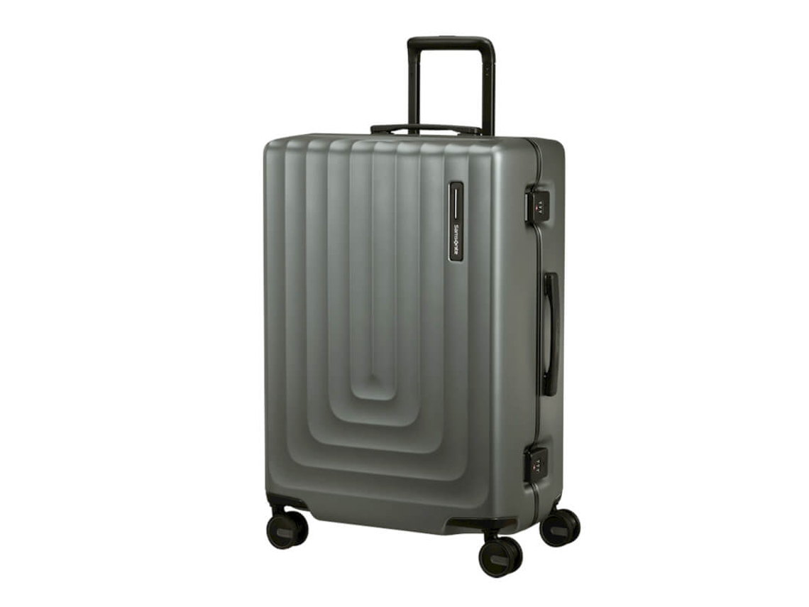 Maleta de viaje mediana Samsonite Focus Khaki Mate de 69 cm y 4 ruedas