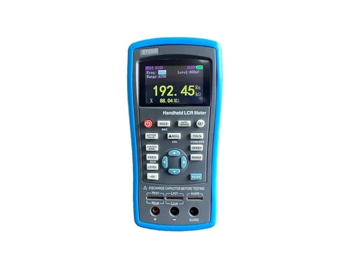 Et430 Et432 Et433 Medidor Lcr Portátil, Comprobador Digital Para Capacitancia, Inductancia Y Resistencia()