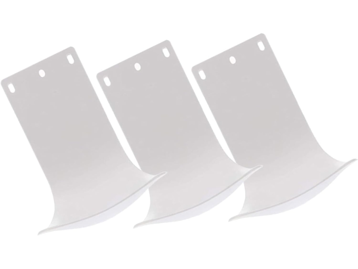 Bandeja Dispensadora De Jabón Antigoteo De Plástico Abs Blanco, Juego 3 Piezas,
