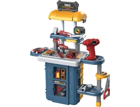 Set de Jugar GIROS Trolley 3 em 1 Maleta Herramientas Portable (Edad Mínima: 3 Años - 26,5 x 20 x 36,5 cm)