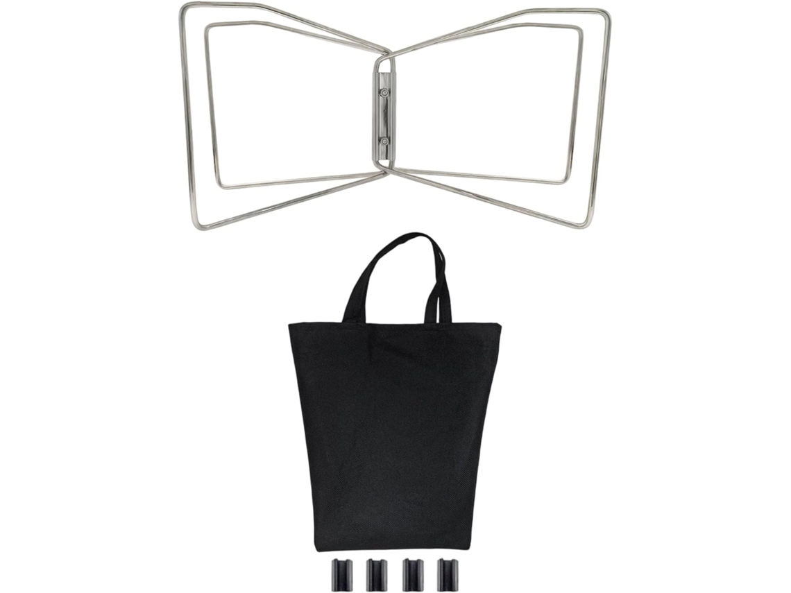 Estuche Portátil Para Acampar, Base Estabilizadora De Acero Inoxidable, Diseño Plegable, Acolchado.