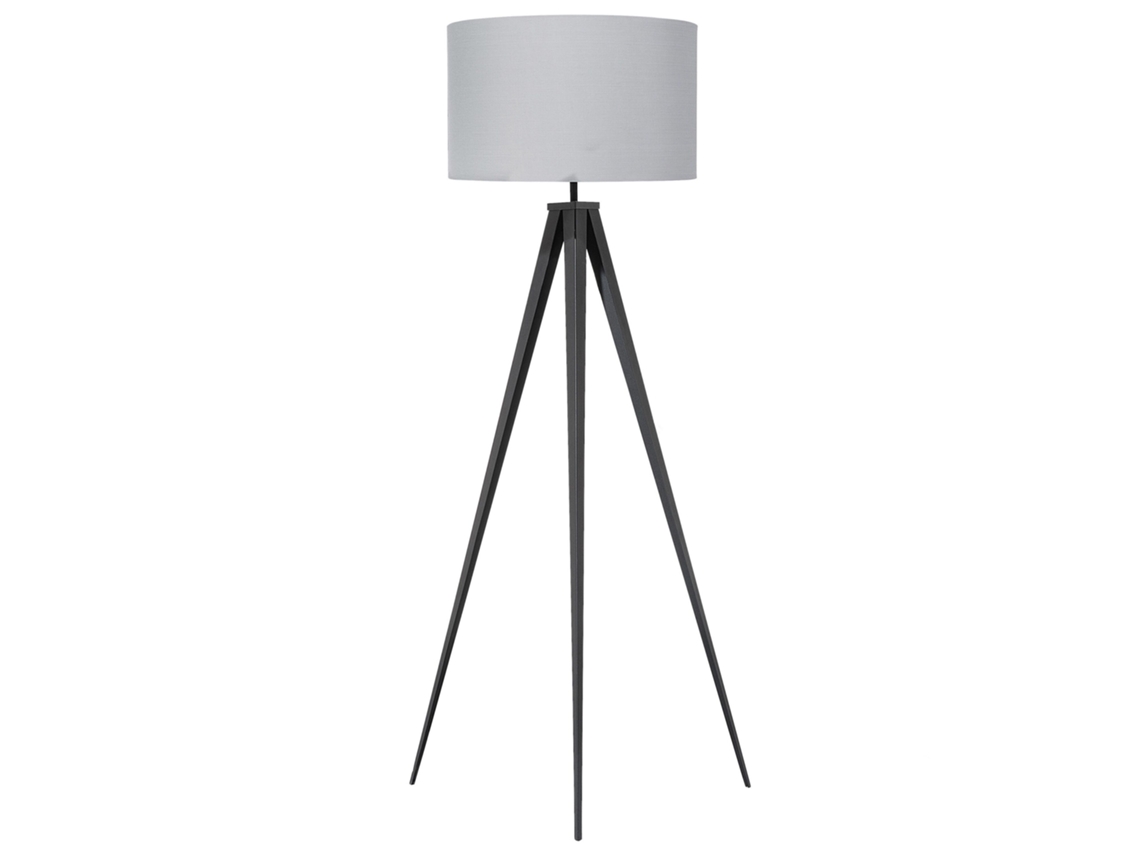 Lámpara de pie BELIANI Stiletto de Hierro Gris 50x50x156