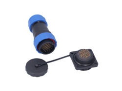 Yncm2026-conector De Energía Aéreo Impermeable Con Brida Cuadrada 4 Huecos 5a Sp28 Enchufe Tomacorriente Industrial