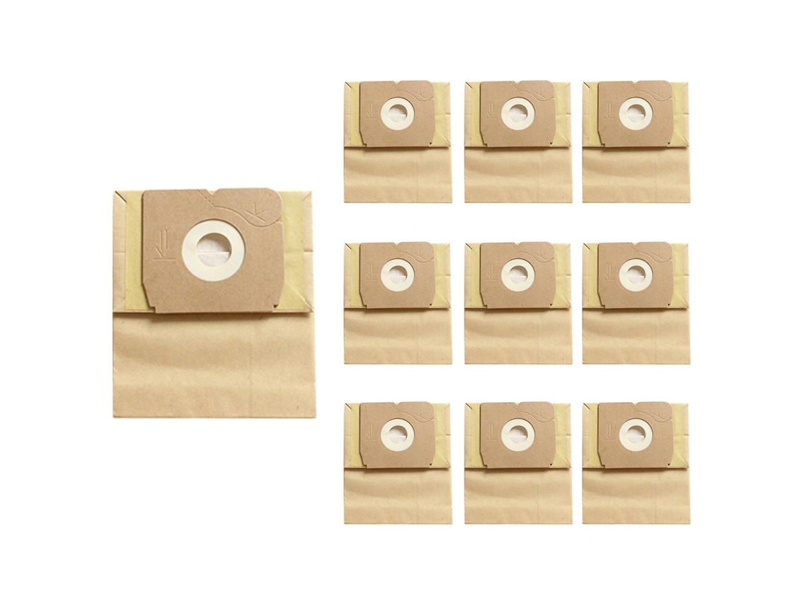 Saco de lixo coletor 10 pçs para coletor de pó para electrolux z1550 z1560 z1570