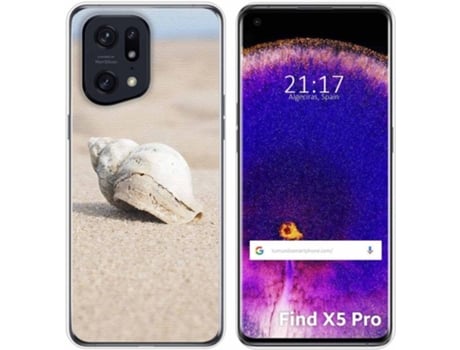 Carcasa para Oppo Find X5 Pro 5G TUMUNDOSMARTPHONE Dibujos Concha Multicolor