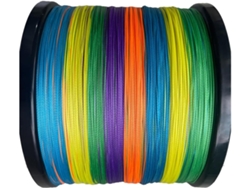 Hilo De Pesca Grfit 4 Hilos, Trenzado Pe, 18-88 Lb, Multifilamento Súper Duradero Y Suave (color: Multicolo...