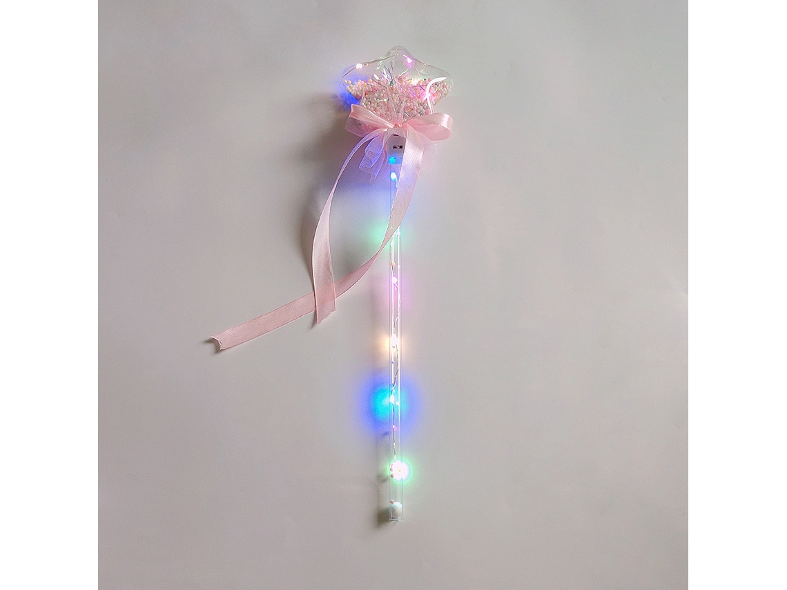 Varita Led Infantil Luminosa, Varita Mágica Brillante, Juguete De Estrella Para Fiestas Y Cumpleaños.