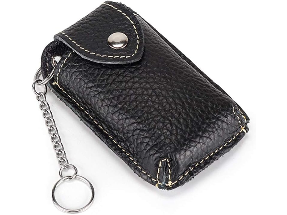 Funda de cuero elegante para llaves - Protector de llaves a la moda