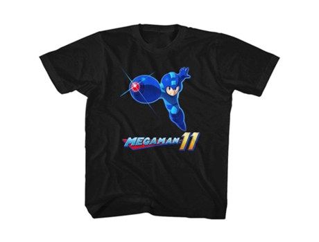 Camiseta ROCKINSTONE Mega Man Mega 11 Juvenil (M)
