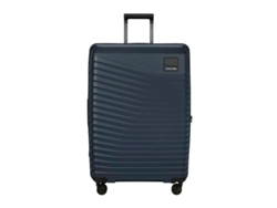 Maleta de viaje/carrito Samsonite Intuo azul grande 75cm 4r