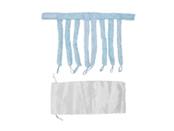 Banda Sin Calor Para Rizos Desmontable Con Rodillo Y Bolsa De Almacenamiento Para Peinado Diy Azul