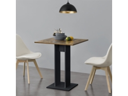 Mesa de Comedor [EN.CASA]  (Marrón - Tablero Recubierto De Melamina - 65 x 65 x 78 cm)