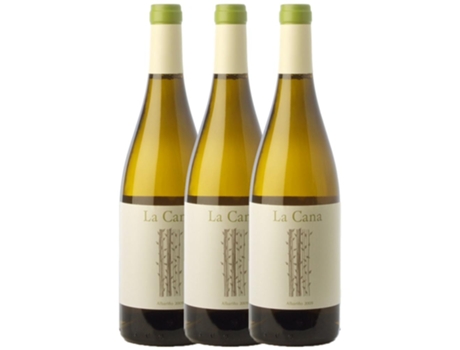 Vino LA CAÑA La Caña Albariño Rías Baixas Crianza (0.75 L - 3 unidades)