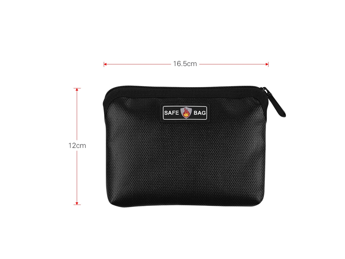 Estuche Para Documentos Resistente Al Fuego Y Al Agua, Fabricado En Silicona Líquida, Para Dinero, Pasaporte Y Tarjetas.
