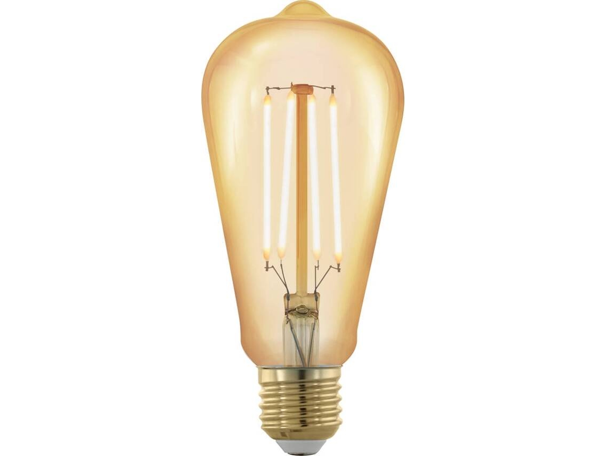 LÂMPADA-E27-LED ST64 4W AMBER 1700K 1UN