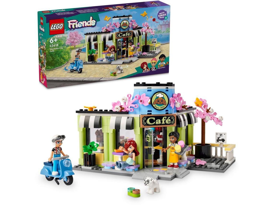 LEGO Friends: Café de Heartlake City – Set de construção com padaria para desenvolvimento social (426 peças)