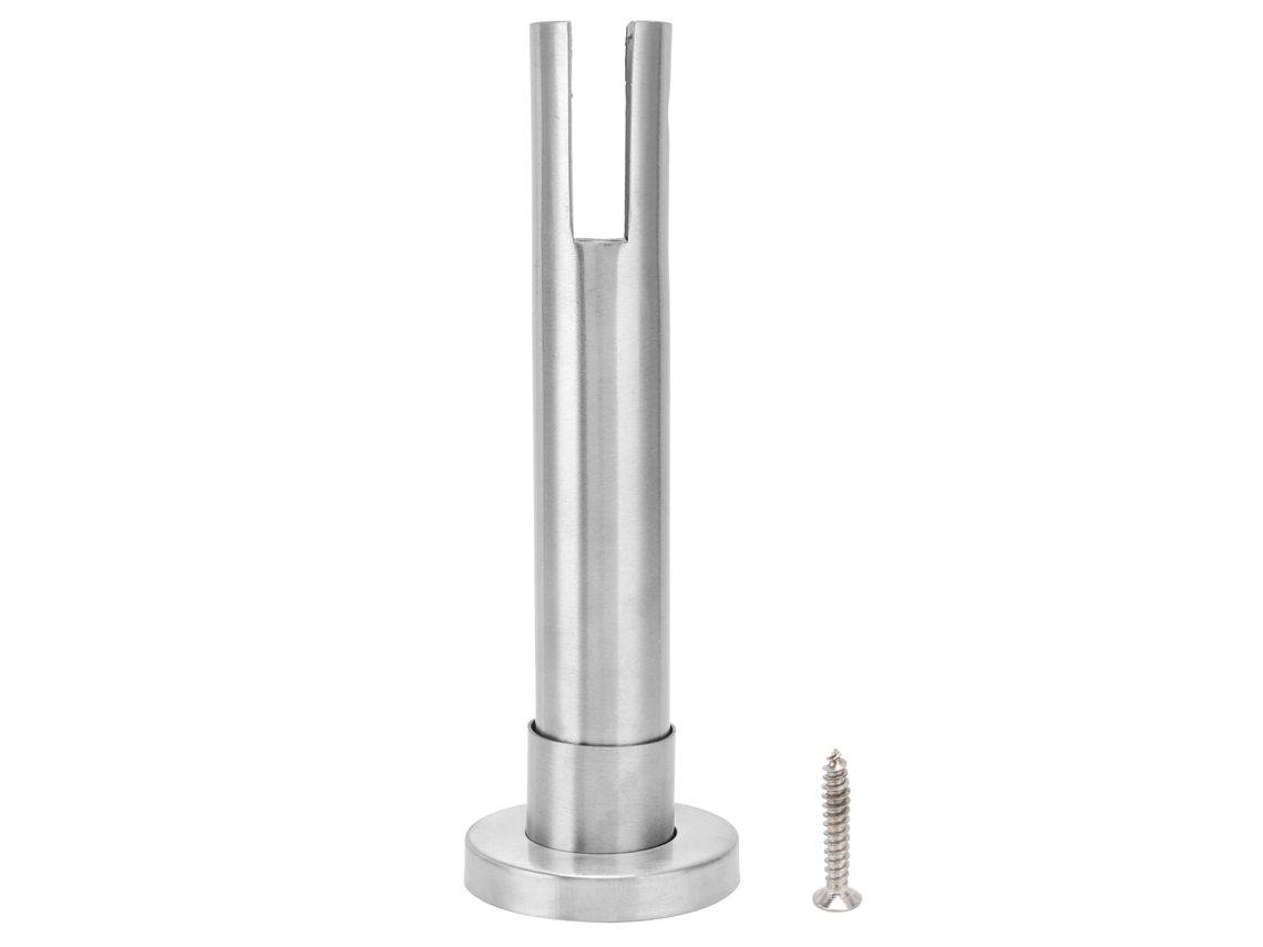 Soporte de fijación de vidrio de acero inoxidable para baños públicos
