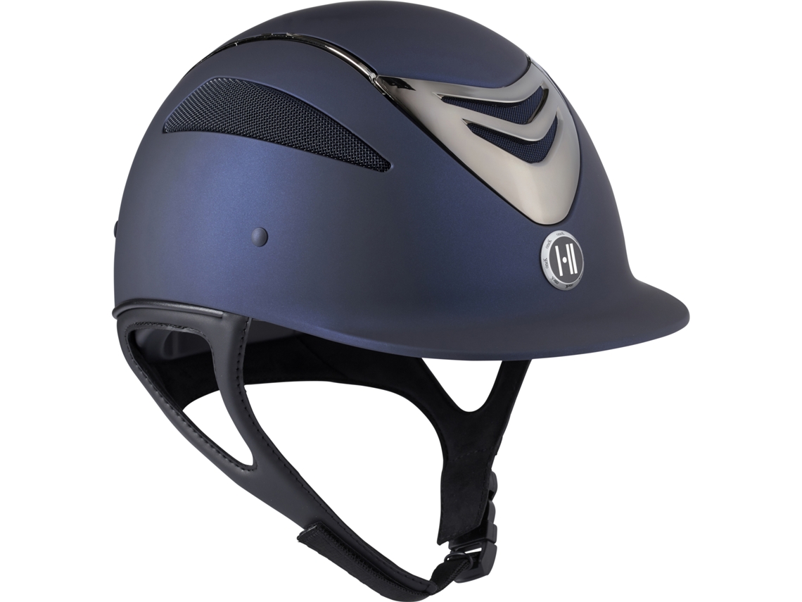 Casco de equitación profesional cromado mate ONEK Taille 0
