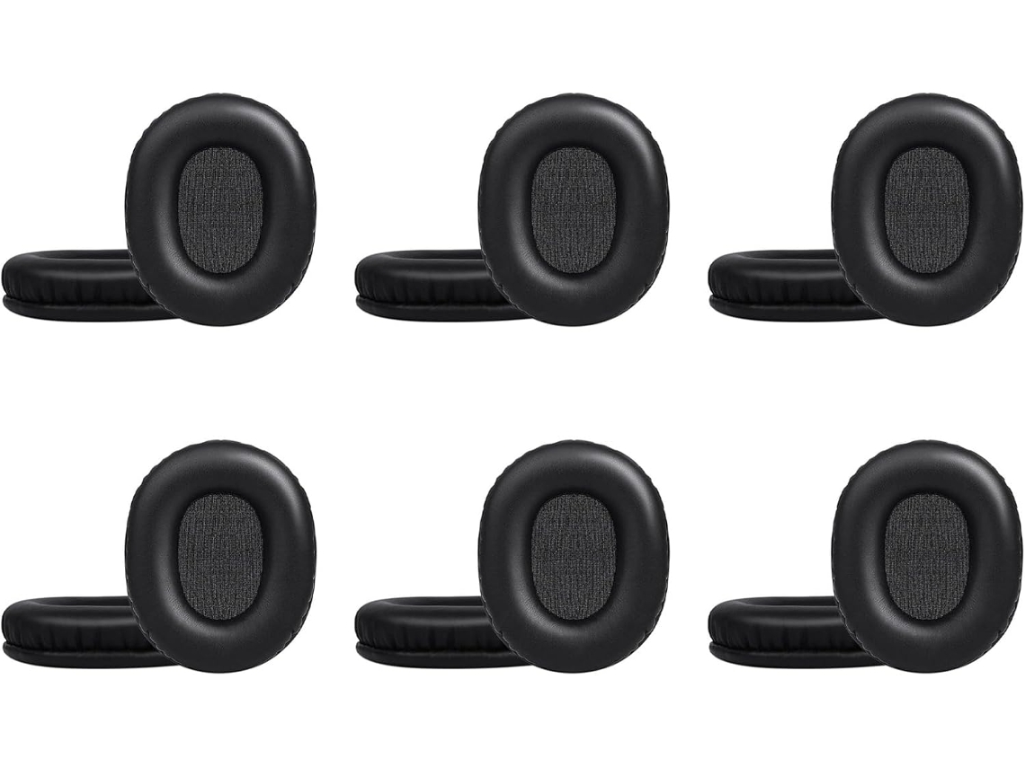 12 Almohadillas De Repuesto Para Auriculares M50x, Compatibles Con Los Modelos M50, M50xbt Y M50rd.
