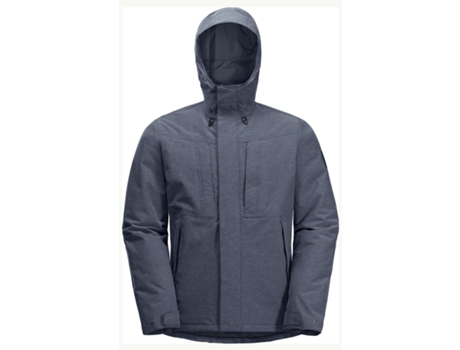 Chubasquero de Hombre JACK WOLFSKIN Snowy Park Azul (S)
