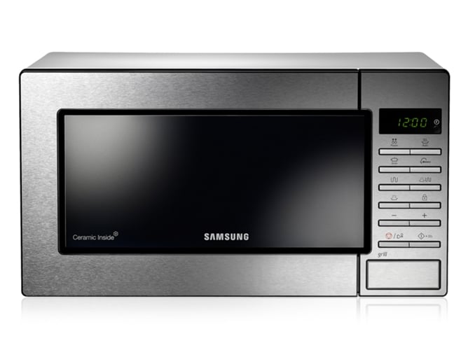 Microondas SAMSUNG GE87M (23 L - Con grill - Inox)