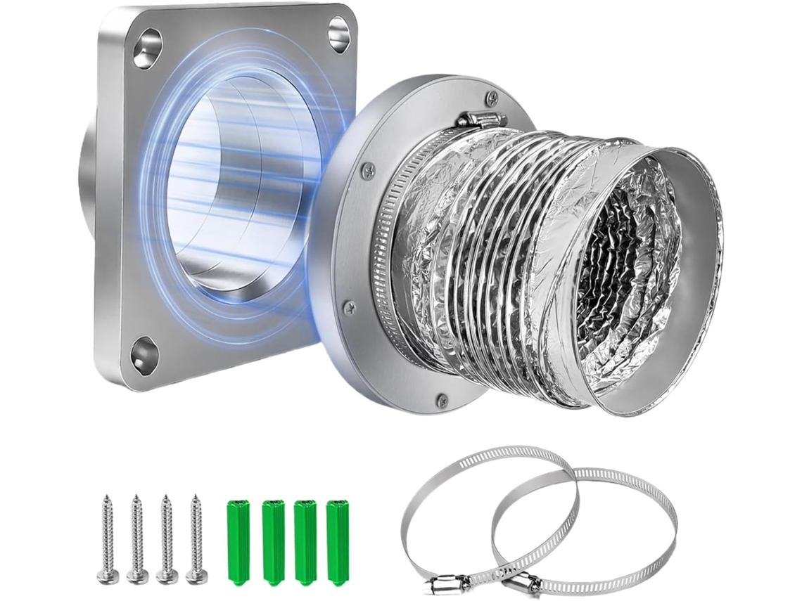 Conector Magnético Para Conducto De Secadoraccesorio De Aluminio