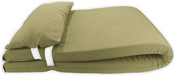 Colchón para Tumbona con Cojín ACOMODA TEXTIL  180x60x6 cm  (Arena)